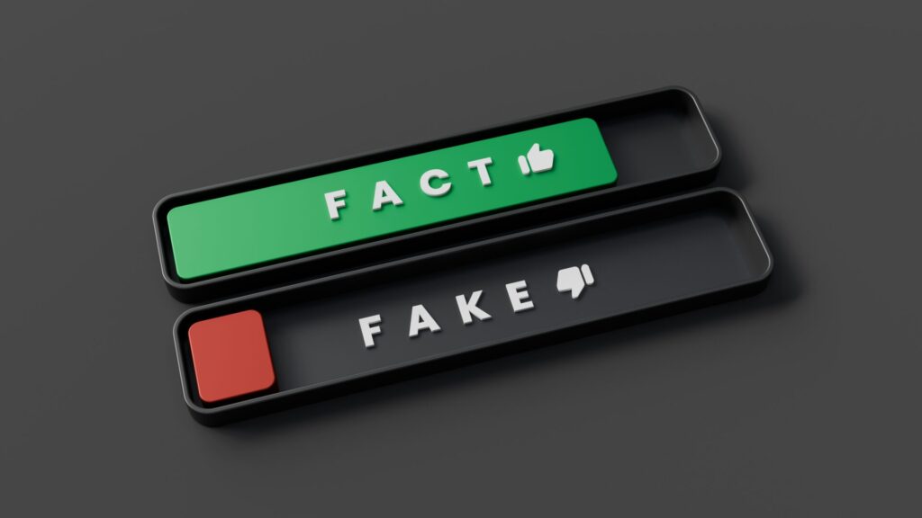 Fact, Fakeのロゴ